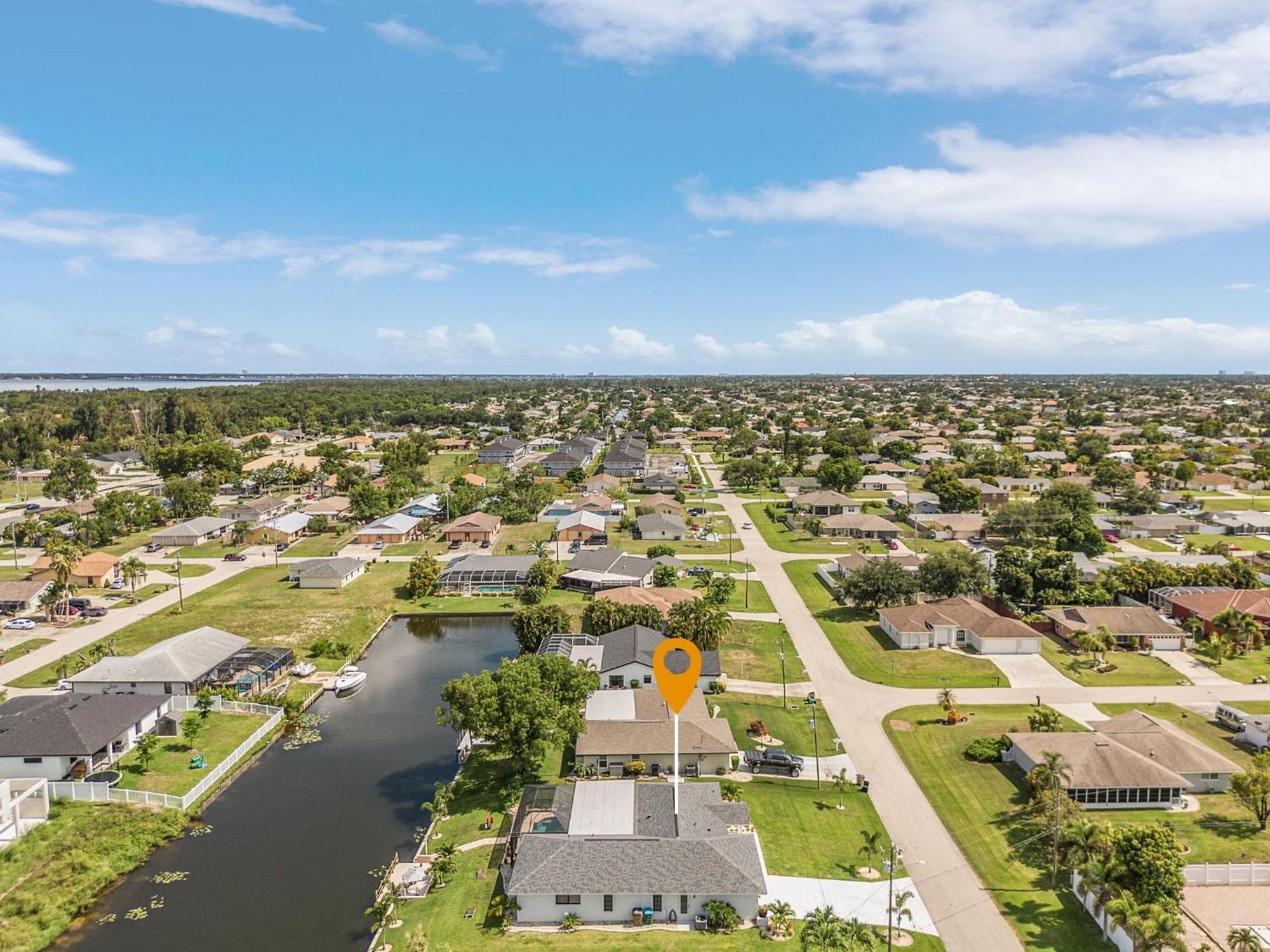 Cozy Retreat, Heated Pool, Water Canal, Bikes,3 Bedroom Cabo Coral Exterior foto